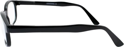 Vista 3 de 2 pares de lentes de motocicleta con montura negra, lentes ahumadas transparentes