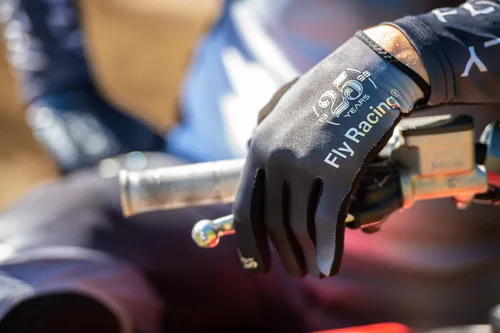 Vista 3 de Fly Racing - Guantes de motocross y bicicleta de montaña para hombres Lite Adult - Guantes protectores para bicicleta de tierra, MTB, BMX
