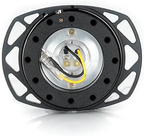 Vista 2 de NRG Innovations NRG-SRK-257BK-BK Kit de liberación rápida para volante Gen 2.0, adaptador, cuerpo negro/anillo recortado negro, patrón de pernos