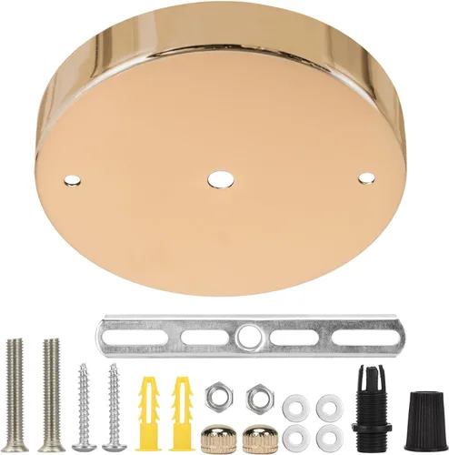 Vista 7 de Sangle Sopffy - Kit de toldo de luz colgante, kit de toldo de iluminación de techo de 5 1/8 pulgadas con todos los accesorios de montaje, cubierta