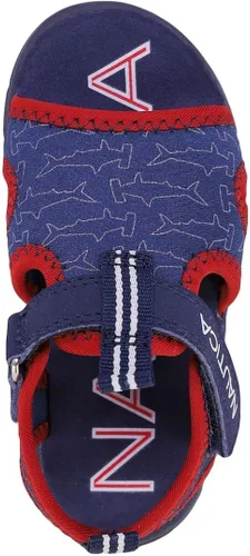Vista 4 de Nautica Sandalias deportivas para niños zapatos acuáticos con punta abierta sandalias atléticas de verano niño - niña niño pequeñoniño grande