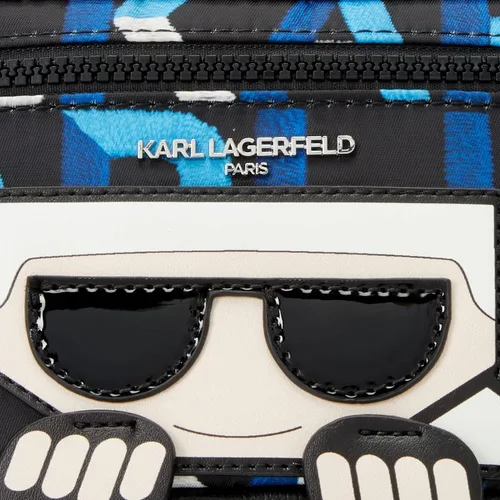 Vista 3 de Karl Lagerfeld Paris Bolso bandolera Amour para mujer, negro (BlackEmber Multi)