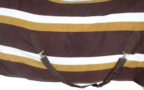 Vista 4 de Challenger Caballo Soft Fleece Cooler contorneado ejercicio hoja manta mecha Liner 43EE13