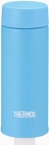 Vista 8 de Thermos Botella de agua, vaso de bolsillo aislado al vacío, 4.2 fl oz (4.1 fl oz), azul claro JOJ-120 LB (modelo de pequeña capacidad)