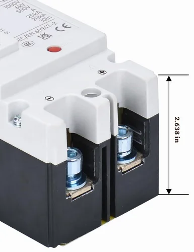 Vista 6 de DIHOOL Interruptor Principal de 100 Amperios CC, Interruptor de Desconexión de Batería de 500V, Interruptor Maestro para Motor de Arrastre de Barco