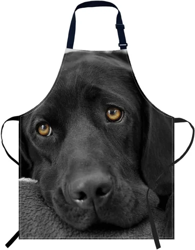 Vista 14 de oFloral Delantal de campo de fútbol americano y pelota, unisex, ajustable, delantal de chef de cocina, delantal para mujeres y hombres para cocina
