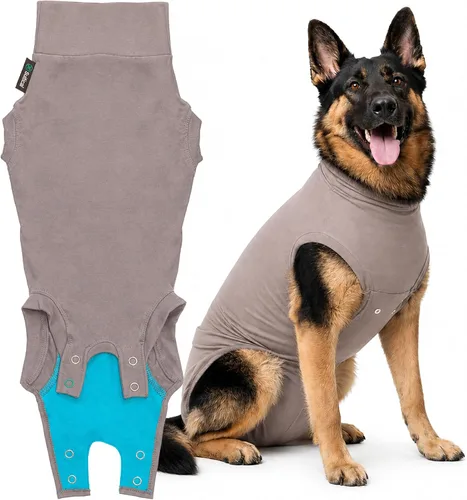 Vista 20 de Traje de recuperación Suitical para perros, de color negro, XXXS, Negro