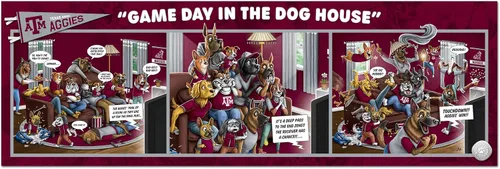 Vista 3 de YouTheFan NCAA Game Day in The Dog House - Rompecabezas de 1000 piezas