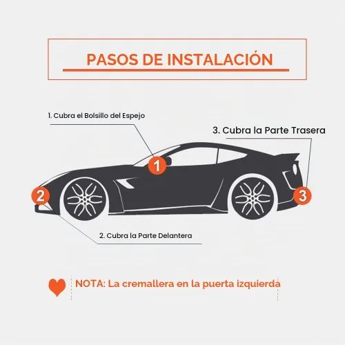 Vista 7 de Kayme Funda impermeable para automóvil Hatchback para todo tipo de clima