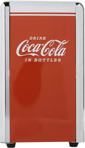 Vista 3 de TableCraft Coca-Cola CC342 - Dispensador de servilletas de Coca-Cola, color rojo, pequeño