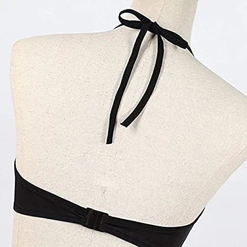 Vista 7 de ODKKAYA Top Underwear - Ropa interior para mujer, con letras sexys, corsé, push up, halter
