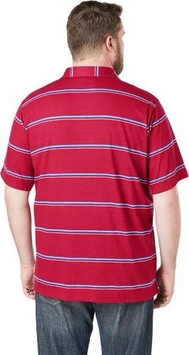 Vista 3 de KingSize Polo de golf ligero con bolsillo para hombre grande y alto