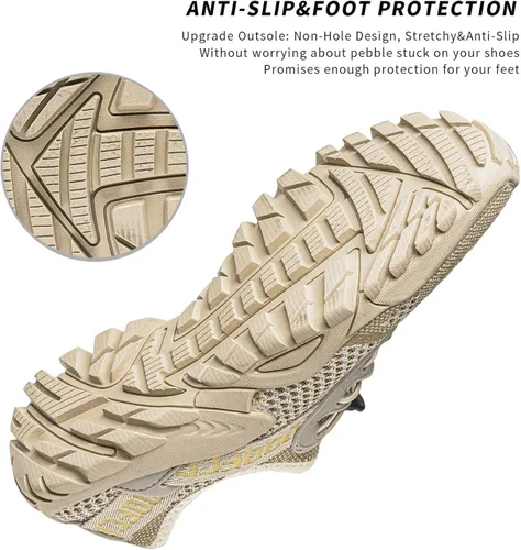 Vista 5 de SOBASO Zapatos de agua para mujeres y hombres de secado rápido para natación playa deportes acuáticos buceo senderismo vela viajes