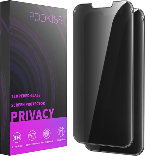 Vista 10 de PDDKISS Paquete de 2 protectores de pantalla de privacidad para iPhone 17