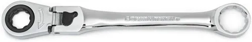 Vista 4 de GEARWRENCH Juego de herramientas de cinturón serpentino de 15 piezas con llave de trinquete de cabeza flexible de bloqueo - 89000