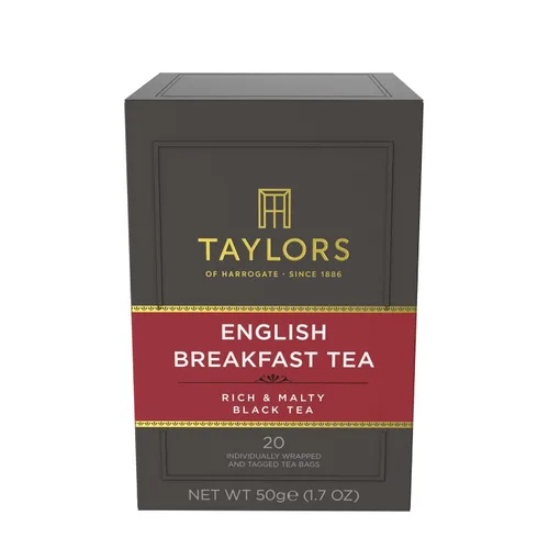 Vista 17 de Taylors of Harrogate Classic Chai, té negro, bolsas envueltas individualmente, 20 unidades (paquete de 1), especiado, aromático y cálido