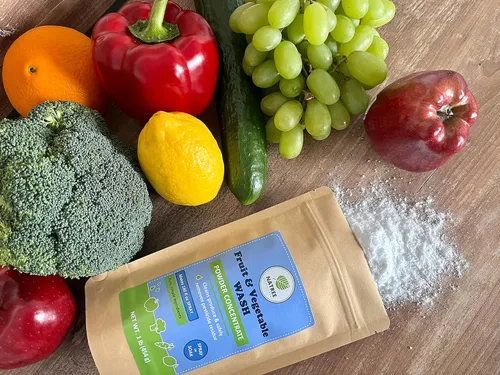 Vista 5 de Jabón de frutas y verduras, todo natural, orgánico, concentrado en polvo, 8 onzas.
