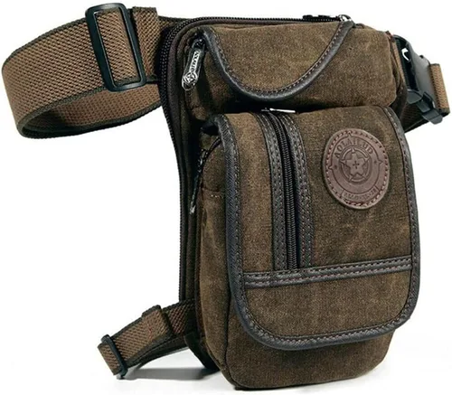 Vista 11 de Riñonera de cintura para hombres y mujeres, 00-negro gris, Casual