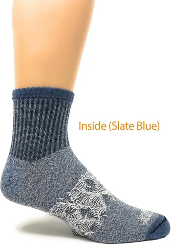 Vista 4 de Warrior Alpaca Socks - Colección Everyday Warrior - Calcetines de alpaca multiusos - Uso diario para cada temporada