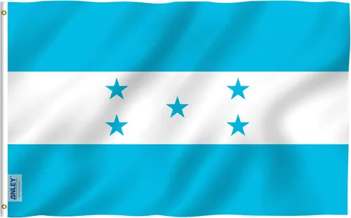 Vista 10 de Anley Fly Breeze - Bandera de Honduras de 3 x 5 pies, color vivo y a prueba de decoloración, cabecera de lona y doble costura, banderas nacionales