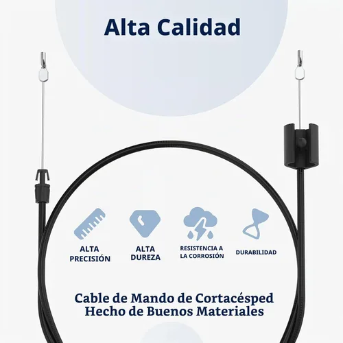 Vista 2 de 7101395YP Cable de fianza compatible con cortacésped Briggs y Stratton