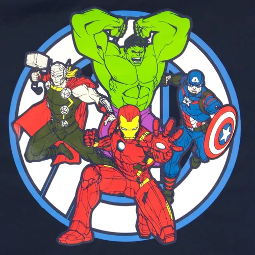Vista 6 de Marvel Superheroes - Chaqueta bomber para niños Avengers y Spider-Man Bomber