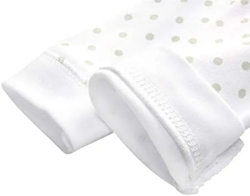 Vista 3 de Kiddiezoom Mameluco de algodón con pies de ajuste cómodo para bebés y niños pequeños