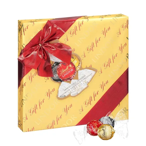Vista 21 de Lindt Lindor - Trufas de chocolate extra oscuro 60 %, caramelo de chocolate negro con centro de trufa suave y derretida, ideal para regalar, 5.1