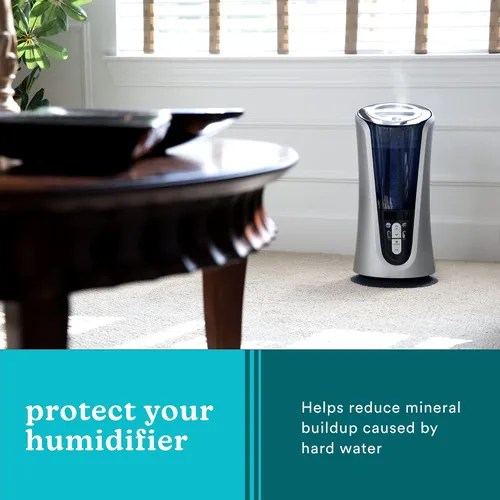 Vista 7 de HoMedics Cartucho de desmineralización para humidificadores ultrasónicos, paquete de 4 filtros de humidificador, filtra depósitos minerales
