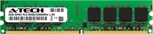 Vista 2 de A-Tech Reemplazo de RAM de 2 GB para Crucial CT25664AA1067 DDR2 1066MHz PC2-8500 UDIMM Non-ECC 240-Pin módulo de memoria DIMM