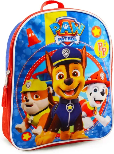 Vista 2 de Paw Patrol Juego de mochila ~ Paquete de mochila Mini Paw Patrol de 11 pulgadas con mini lonchera Paw Patrol Lata de actividad y calcomanías