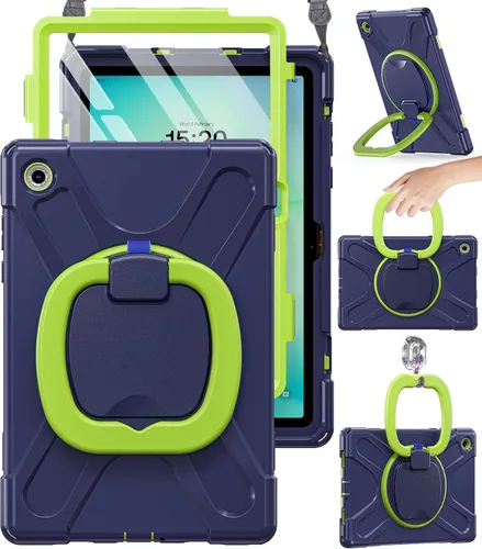 Vista 20 de BRAECN Case for Samsung Galaxy Tab A9+ Plus - 2023 Black Tablet A9+ Case Negro
