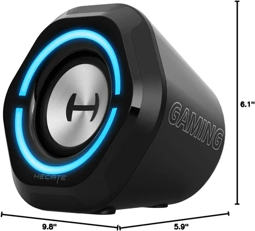 Vista 7 de Edifier G1000 - Altavoces de computadora USB, Bluetooth 5.3 PC Gaming Altavoces para computadora y teléfono móvil USB 0.138 in Aux entrada Bluetooth