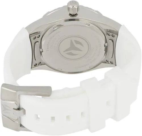 Vista 3 de TechnoMarine Cruise Glitz TM-121092 Reloj de cuarzo para hombre, Blanco, Reloj de cuarzo