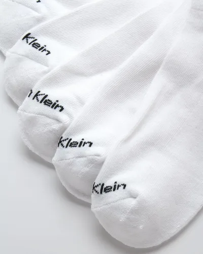 Vista 154 de Calvin Klein Calcetines para hombre, mezcla de algodón, acolchados, sin talla, forro de calcetines atléticos (6 unidades)