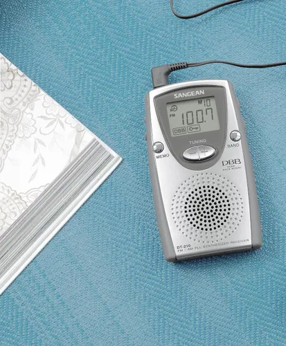 Vista 6 de Sangean Radio de bolsillo sintetizada DT-210 FM-StereoAM PLL