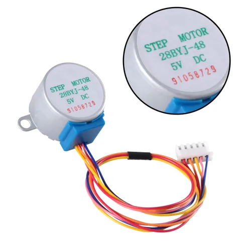 Vista 3 de 6 piezas 28BYJ-48 ULN2003 5V motor paso a paso + placa de controlador ULN2003