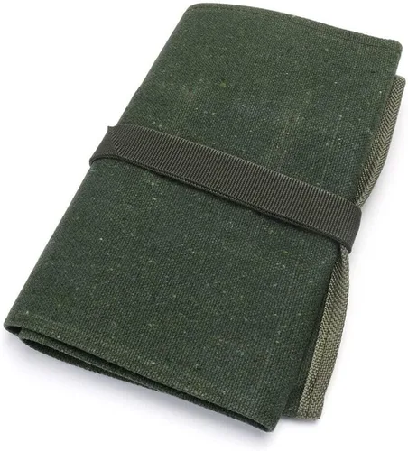 Vista 9 de 10 bolsillos de lona llave inglesa herramienta enrollable bolsa de almacenamiento organizador bolsas