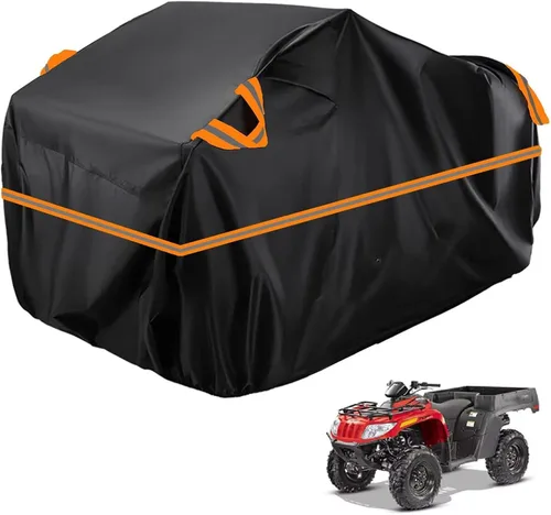 Vista 183 de Cubierta para ATV impermeable compatible con Arctic Cat H1 EFI TRV Cruiser 4x4 2011, cubierta de 210D para vehículos de 4 ruedas, cubierta para quad