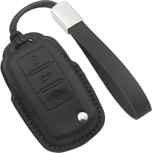 Vista 25 de Funda para llavero Volkswagen, funda para llavero Volkswagen VW Jetta Beetle Bora Eosvw Rabbit up Caravelle Multivan Santana Skoda Accesorios Tipo A