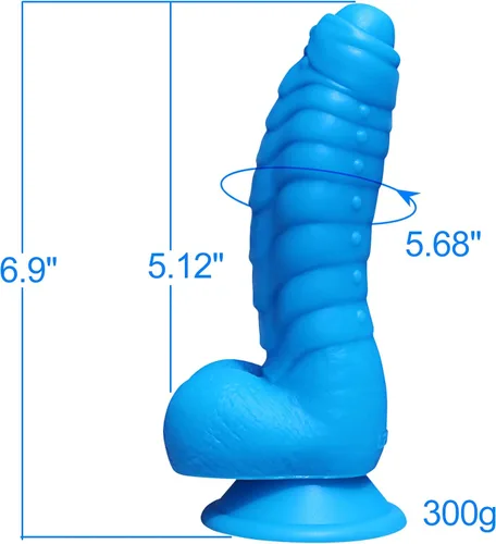Vista 5 de Consolador realista, material de silicona líquida sin olor, juguetes sexuales para adultos, pene, fuerte ventosa para usar sin manos, 2 bolas, punto