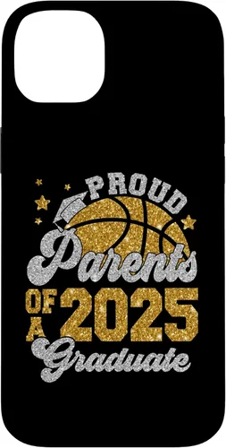 Vista 14 de iPhone 15 Parents of a 2025 Graduate Senior Graduation Basketball Case