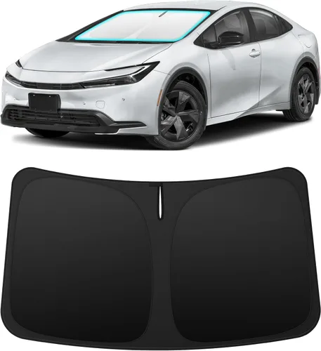 Vista 144 de INSAUTO Accesorios para parasol de parabrisas de ajuste personalizado para Acura RDX 2019-2026, parasol plegable para ventana delantera, reflector