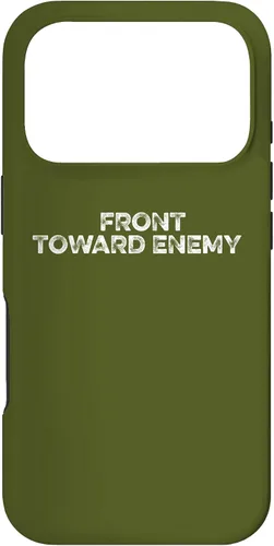 Vista 30 de Funda para iPhone 16 frente a la mina enemiga militar veterano ejército Claymore Mines Case