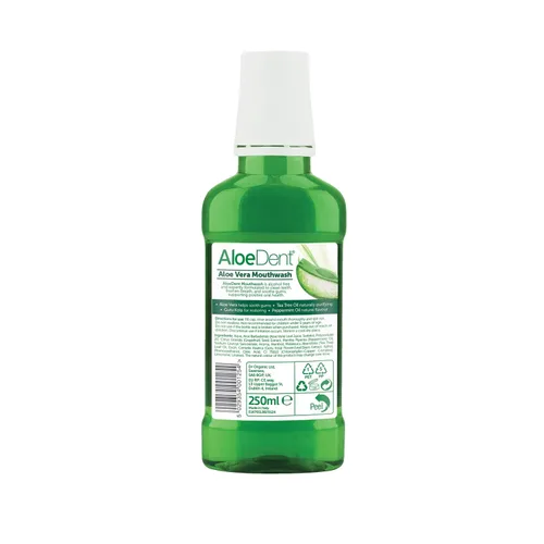 Vista 2 de Aloe Dent Enjuague bucal natural Aloe Vera 8.5 fl oz