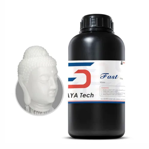 Vista 21 de Siraya Tech Resina de impresora 3D rápida similar a ABS de 405 nm, curado UV, no frágil, alta precisión, líquido de impresión 3D, resina de Cremoso