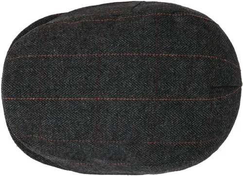 Vista 5 de FALETO Sombrero plano de Ivy Gatsby Newsboy para hombre, invierno, primavera, otoño, conducción, taxista, gorra de caza