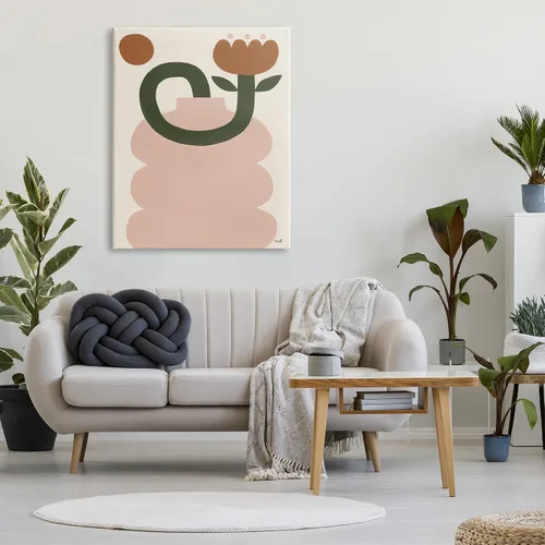Vista 13 de Stupell Industries Placa abstracta de pared de tulipanes boho por Moira Hershey