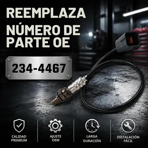 Vista 2 de 75-4398 24458 Sensor de oxígeno posterior compatible con Mazda 3, Mazda 3 Sport 2010 2011 2012 2013 2.0L 2.5L Sensor O2 posterior