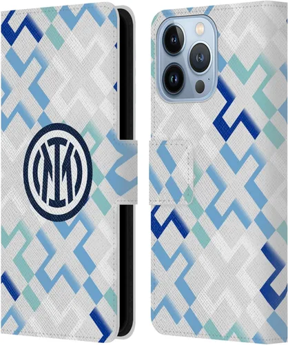Vista 63 de Head Case Designs Officially Licensed Inter Milan Away 2025/26 Crest Kit Leather Wallet Case Compatible with Apple iPhone 11